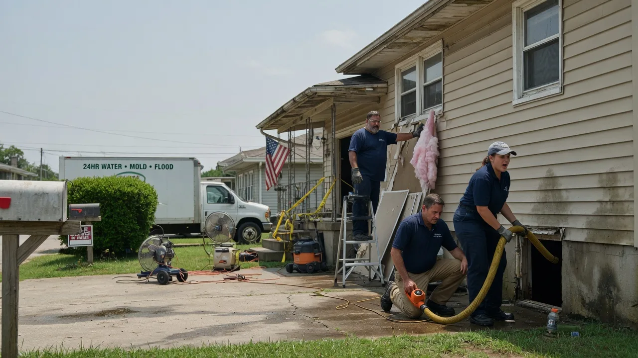 Water Damage Repair in Fowler, IL near me